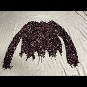 Off the shoulder sweater